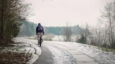 Miejscami popada śnieg