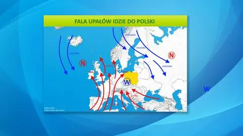 Sytuacja pogodowa nad Europą