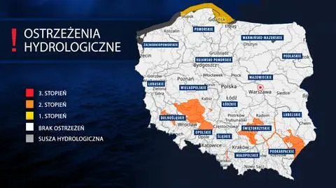 Wysoki stan wód, wstrzymany ruch promów. "Niewykluczone osiągnięcie stanu alarmowego"
