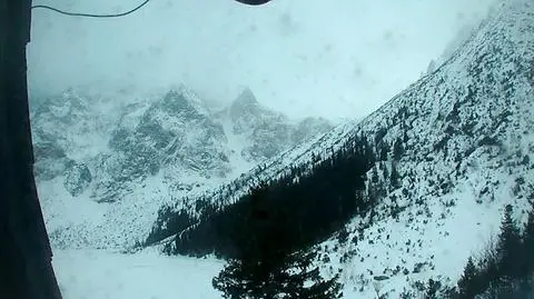 Warunki w górach - Morskie Oko 24.12.21