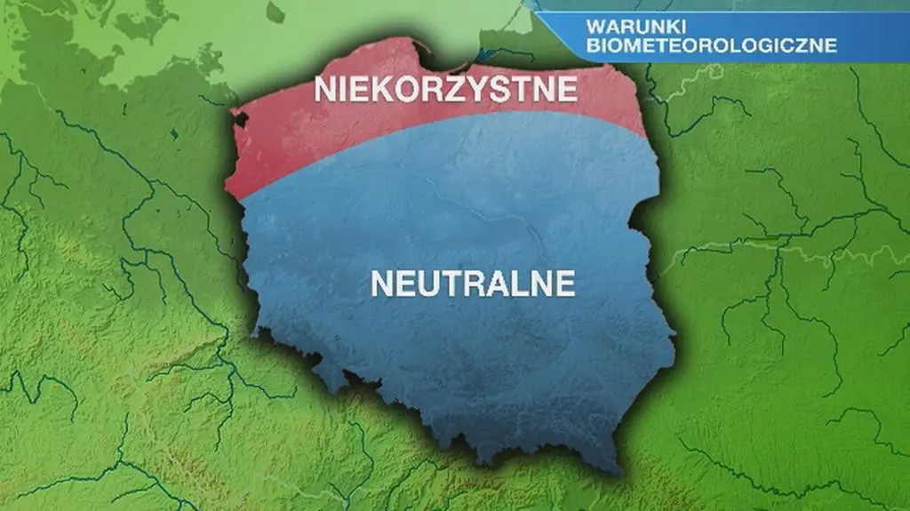 Warunki biometeorologiczne we wtorek