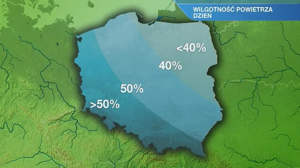 Warunki biometeorologiczne w czwartek