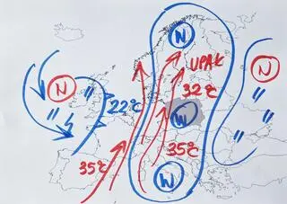Pas wyżów nad Europą