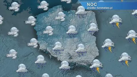 Prognoza pogody na noc