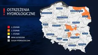 Ostrzeżenia hydrologiczne IMGW