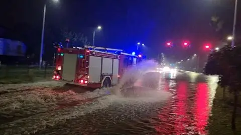 Skutki burz w Ostrowie Wielkopolskim