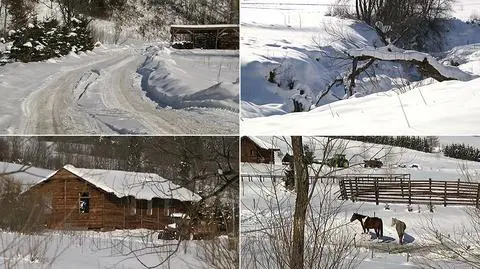 "Cieplutkie" ubranie i dobry humor. Bieszczadzkie rady na przetrwanie -26 stopni