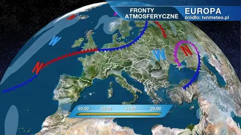 Fronty atmosferyczne w Europie