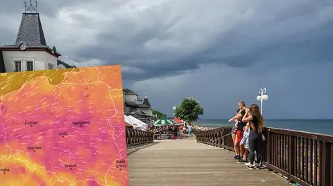 Pogoda dostarczy ciepło, ale pojawią się też burze