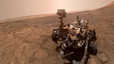 Łazick Curiosity na Marsie