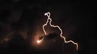 Pioruny zafundowały piękne widowisko