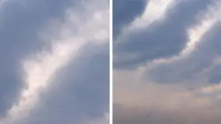 Stratocumulus undulatus uchwycony przez Reportera 24