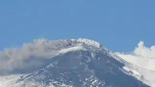 Etna wciąż aktywna