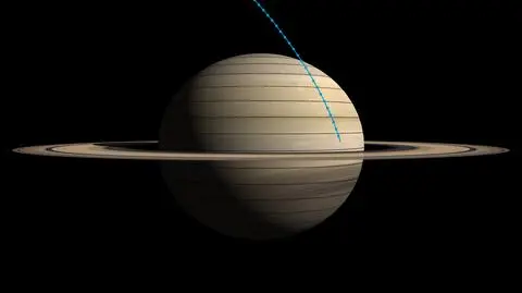 Ostateczne "zanurzenie" satelity w atmosferę Saturna