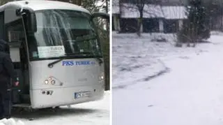 Świeradów Zdrój w śniegu