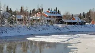 Fairbanks leży w środkowej Alasce