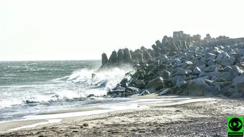 Sztorm w Władysławowie