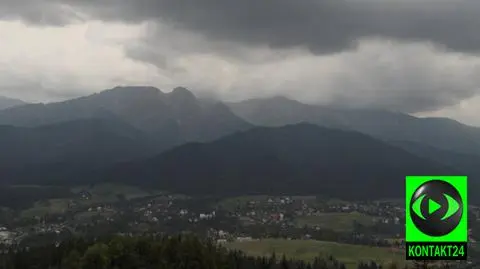 Cumulonimbusy nad polskimi kurortami