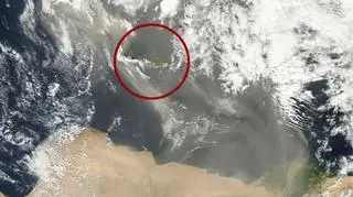 Kreta przykryta pyłem znad Sahary