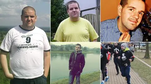 Pan Marcin dzięki swojej konsekwencji i uporowi schudł prawie 50 kg