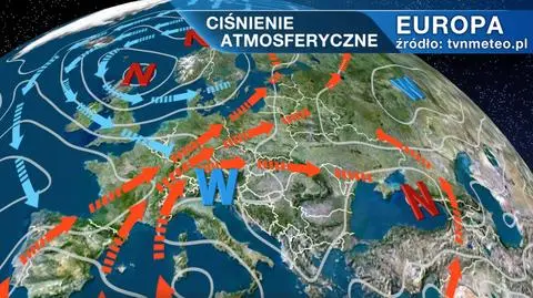 Sytuacja baryczna w Europie