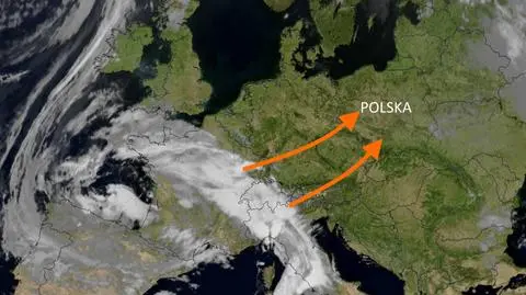 Polska dostanie się pod wpływ niżu Stefania