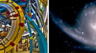 Zdjęcie galaktyki spiralnej NGC 1365