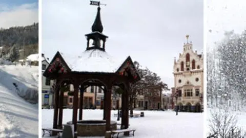 Różne oblicza zimy na Podkarpaciu
