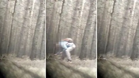 Lasy pod stałym nadzorem. Fotopułapka uchwyciła podpalacza