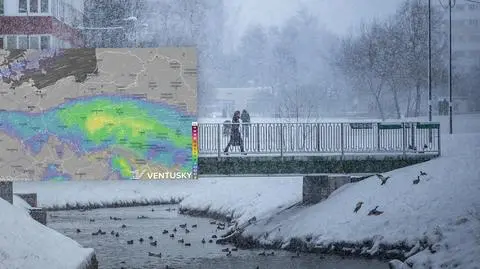 Wystąpią obfite opady śniegu