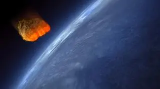 Asteroida lecąca w kierunku Ziemi, to jeden z elementów powieści futurstycznych