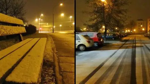 W nocy sypnęło śniegiem. O poranku nie został po nim ślad