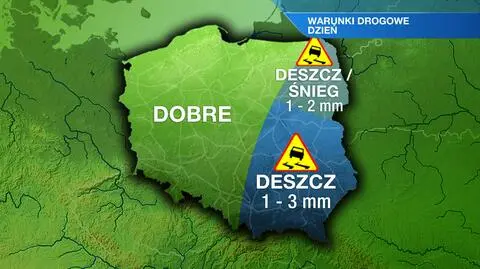 Warunki drogowe w środę