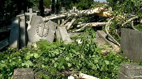 Zniszczenia w Białymstoku