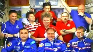 Na pokładzie ISS jest już dziewięciu astronautów