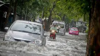 W Bangkoku odnotowano intensywne opady deszczu