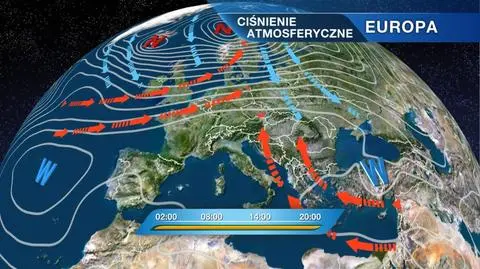 Ciśnienie atmosferyczne nad Europą