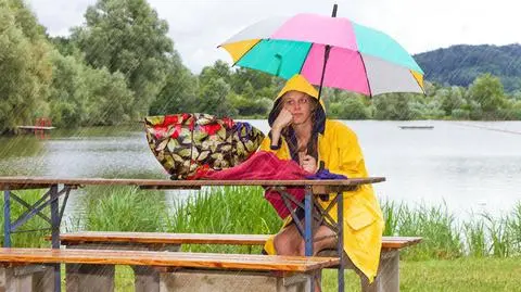 Nad jeziorami i nad morzem trzeba liczyć się z deszczem