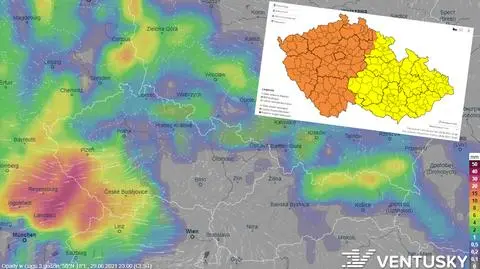 Kolejny atak pogody na Czechy