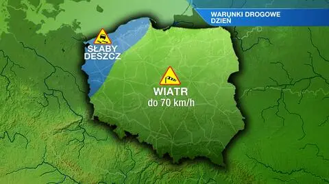Będzie słonecznie, ale wietrznie. Ślisko tylko na zachodnich drogach