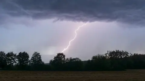 Mogą pojawić się burze