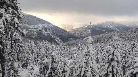 Wypadek w Karkonoszach. 11-latka zabrana do szpitala