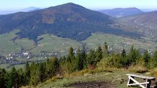 Ćwilin, jeden ze szczytów Beskidu Wyspowego