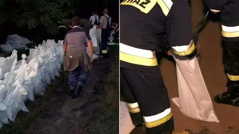 Przerwany wał przeciwpowodziowy.  "Jesteśmy przygotowani, aby wykorzystać helikopter"