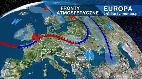 Ciśnienie atmosferyczne nad Europą