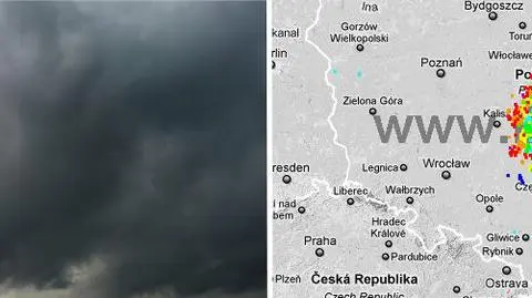 Burze tracą na sile. W nocy całkiem wygasną