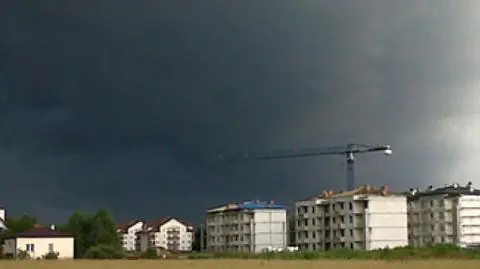Wieczorne burze nad Polską