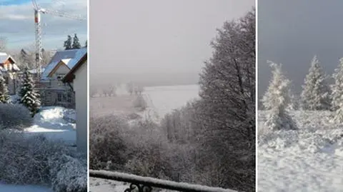 W niektórych rejonach Polski zrobiło się biało