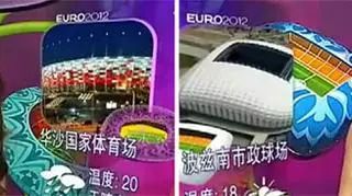 Chińskie pogodynki na Euro 2012