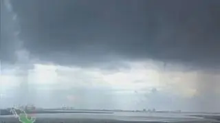 W Cancun powstała trąba wodna